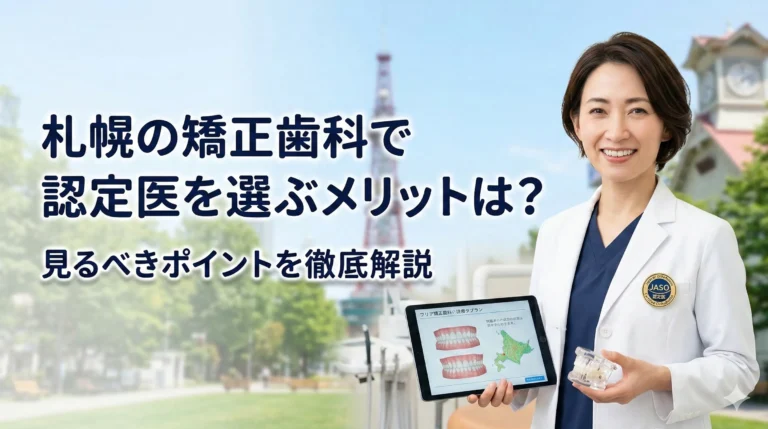札幌の矯正歯科(認定医)